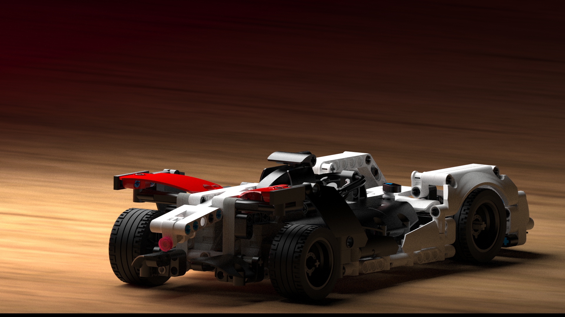 42137保时捷方程式赛车立体拼装玩具